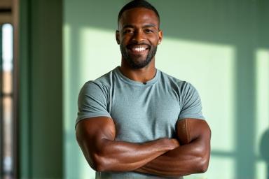 Portrait of Marcus Williams, Certified Personal Trainer, specializing in adult fitness.